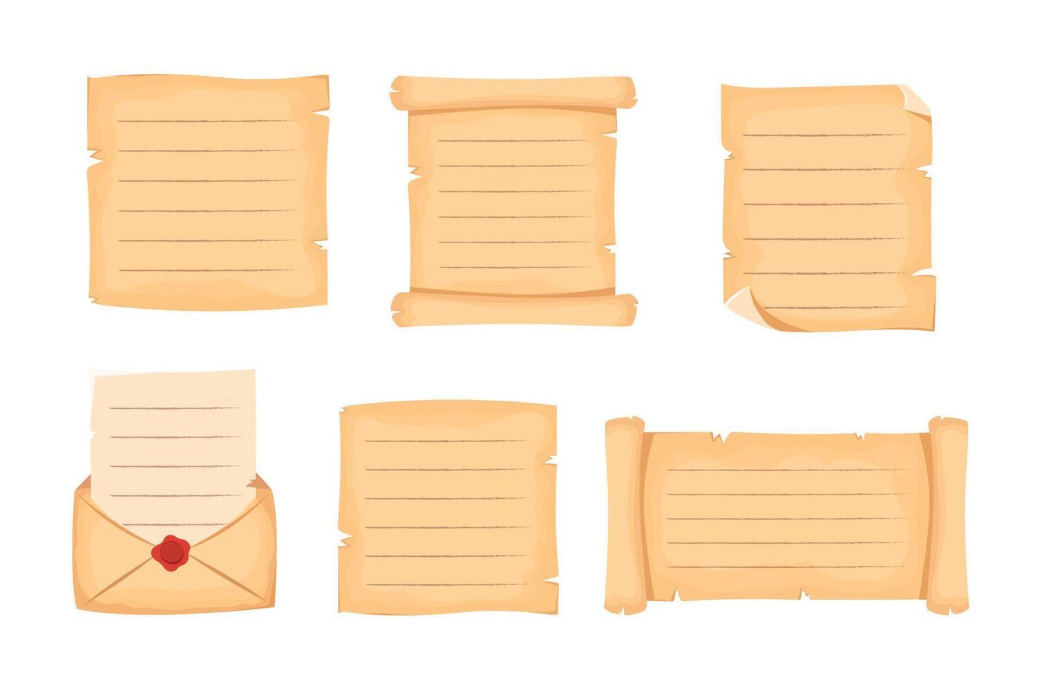 paper vintage with lines vector