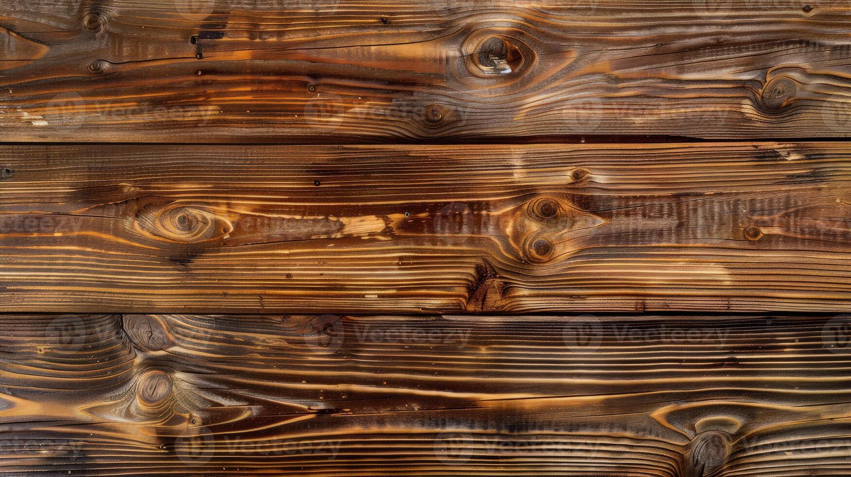 The surface displays a warm, rich wood texture, highlighting intricate grains and knots. It enhances rustic aesthetics for furniture and decor photo