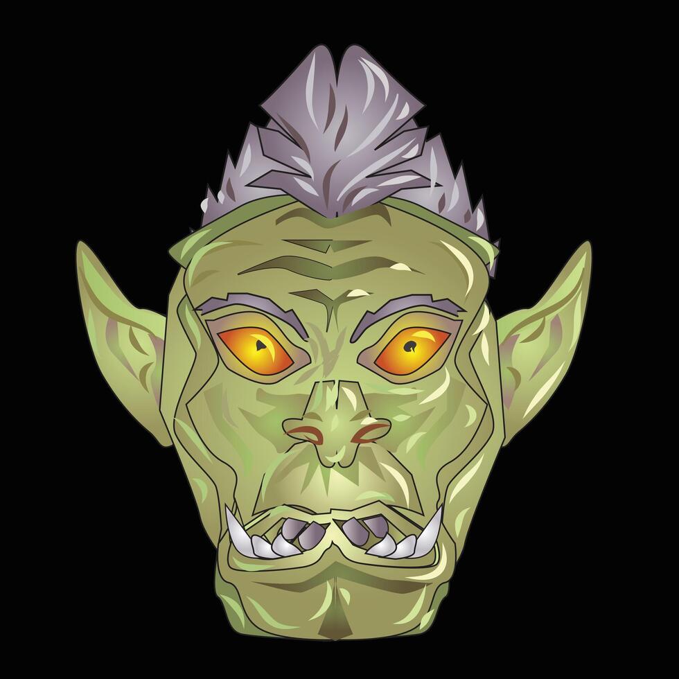 Monster Mask Illustration vector
