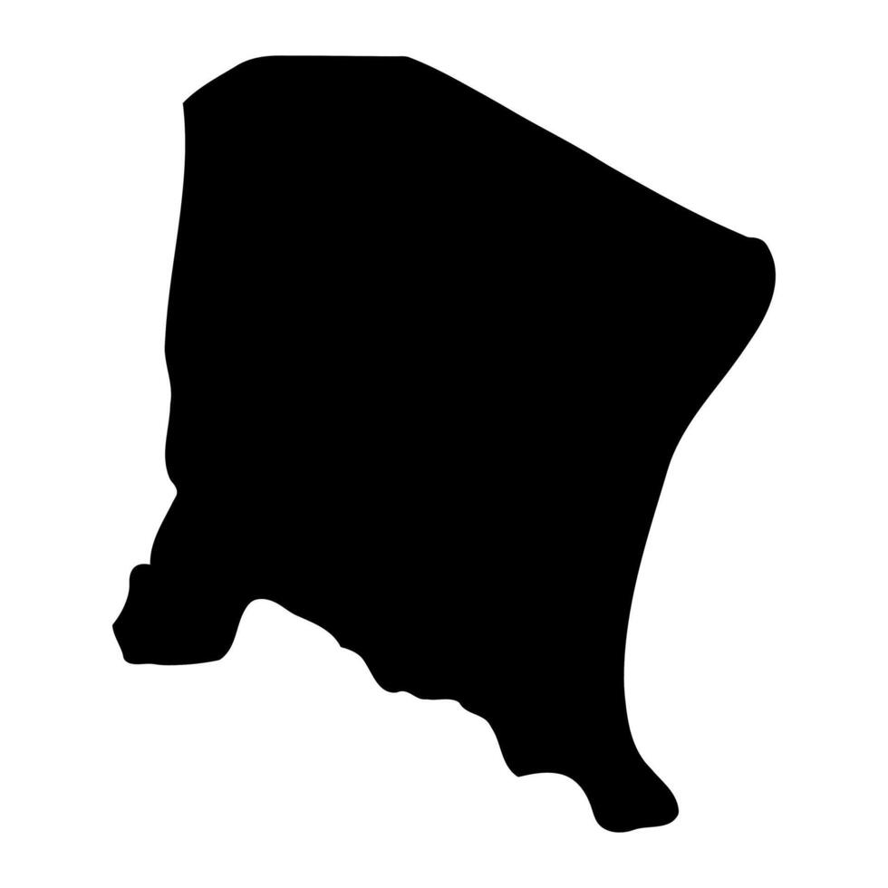 Yumbe district map, administrative division of Uganda. illustration. vector