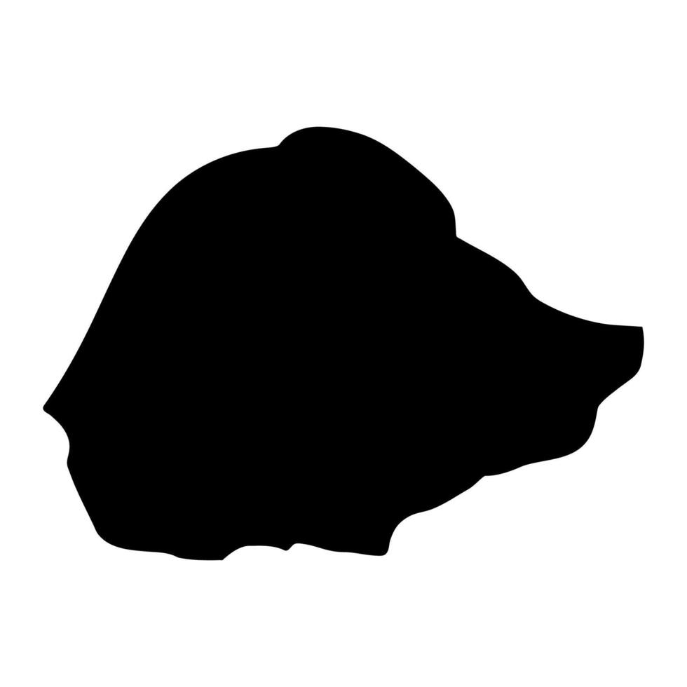 Tororo district map, administrative division of Uganda. illustration. vector
