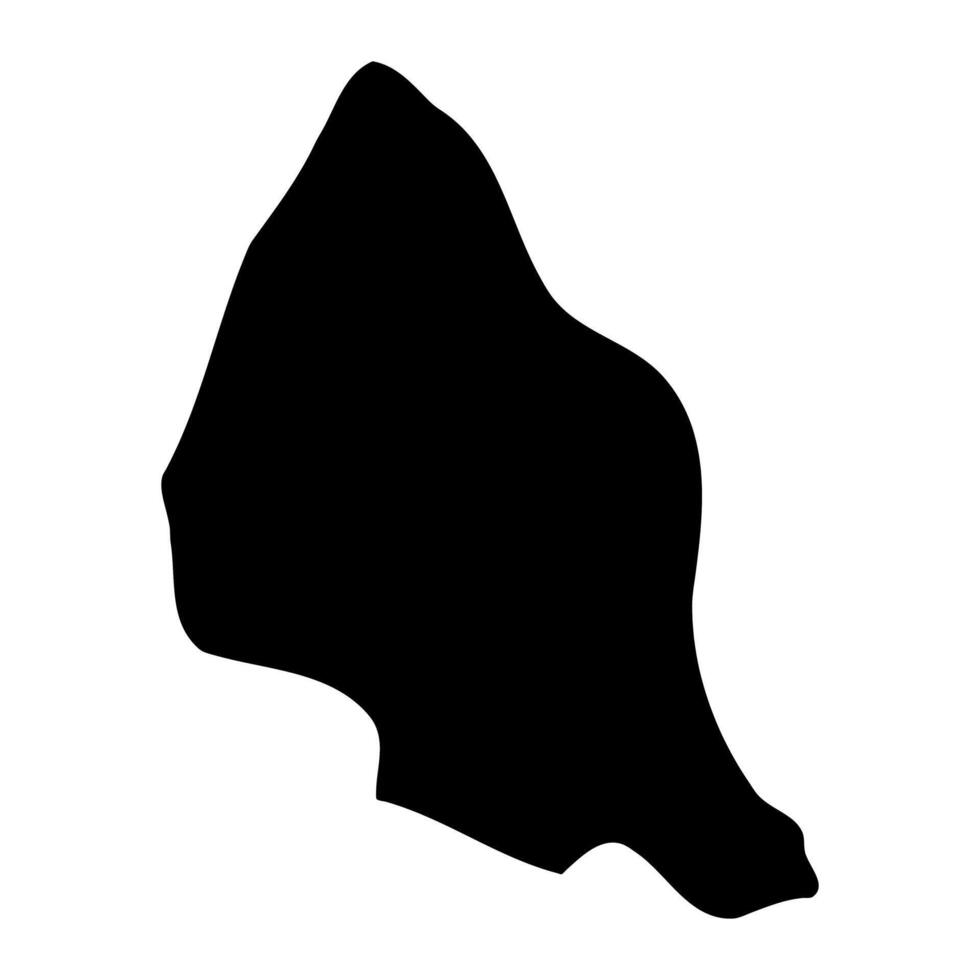 Namutumba district map, administrative division of Uganda. illustration. vector