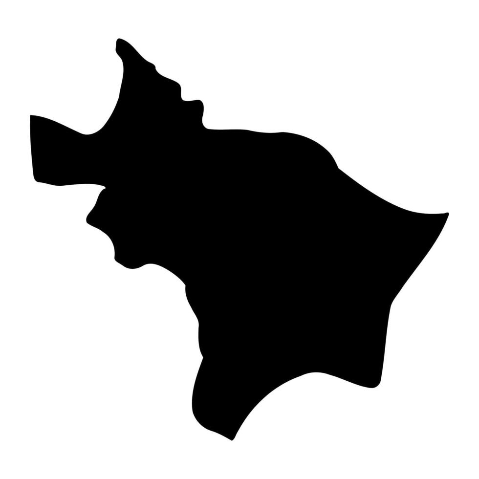 Kotido district map, administrative division of Uganda. illustration. vector