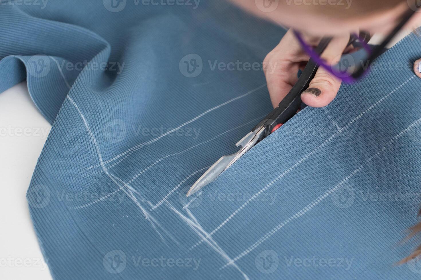 Designer Cutting Fabric photo