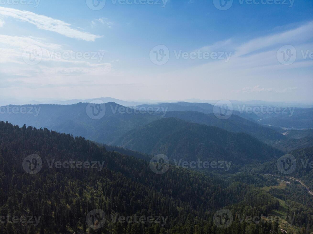 Beauty day in the mountains photo