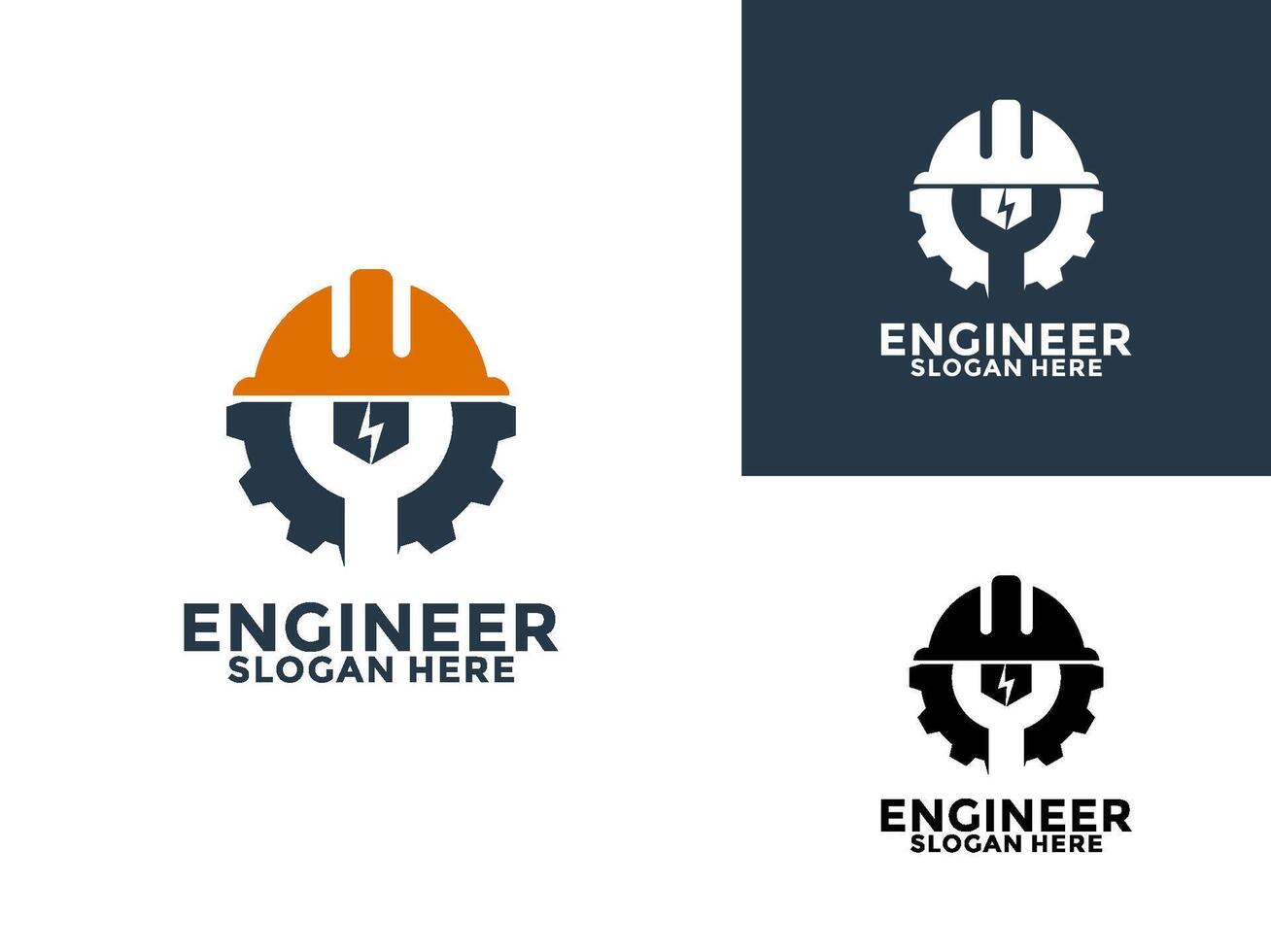 Electrical Engineering Logo design Creative Modern template, Engineer logo design icon vector