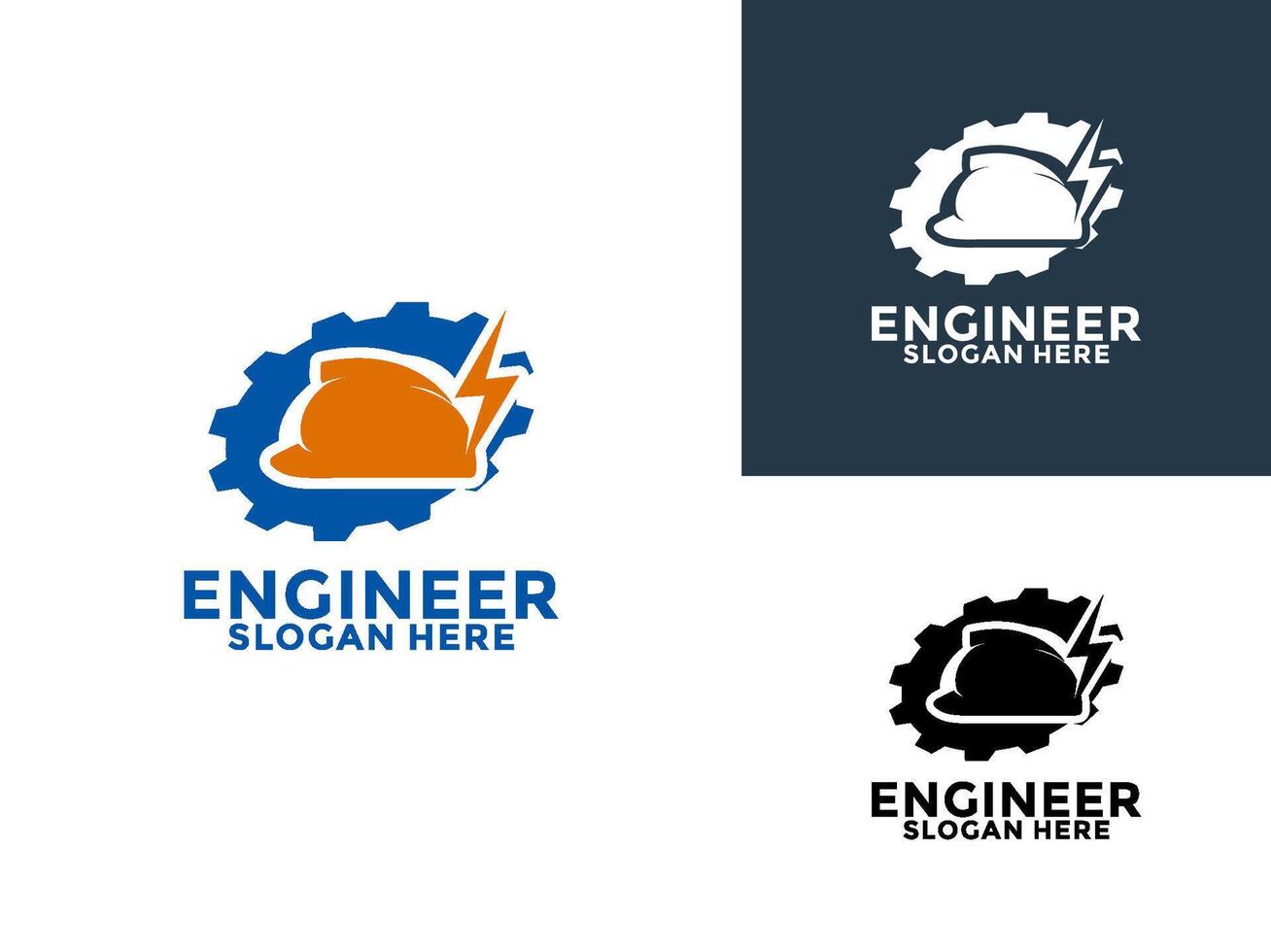 Electrical Engineering Logo design Creative Modern template, Engineer logo design icon vector
