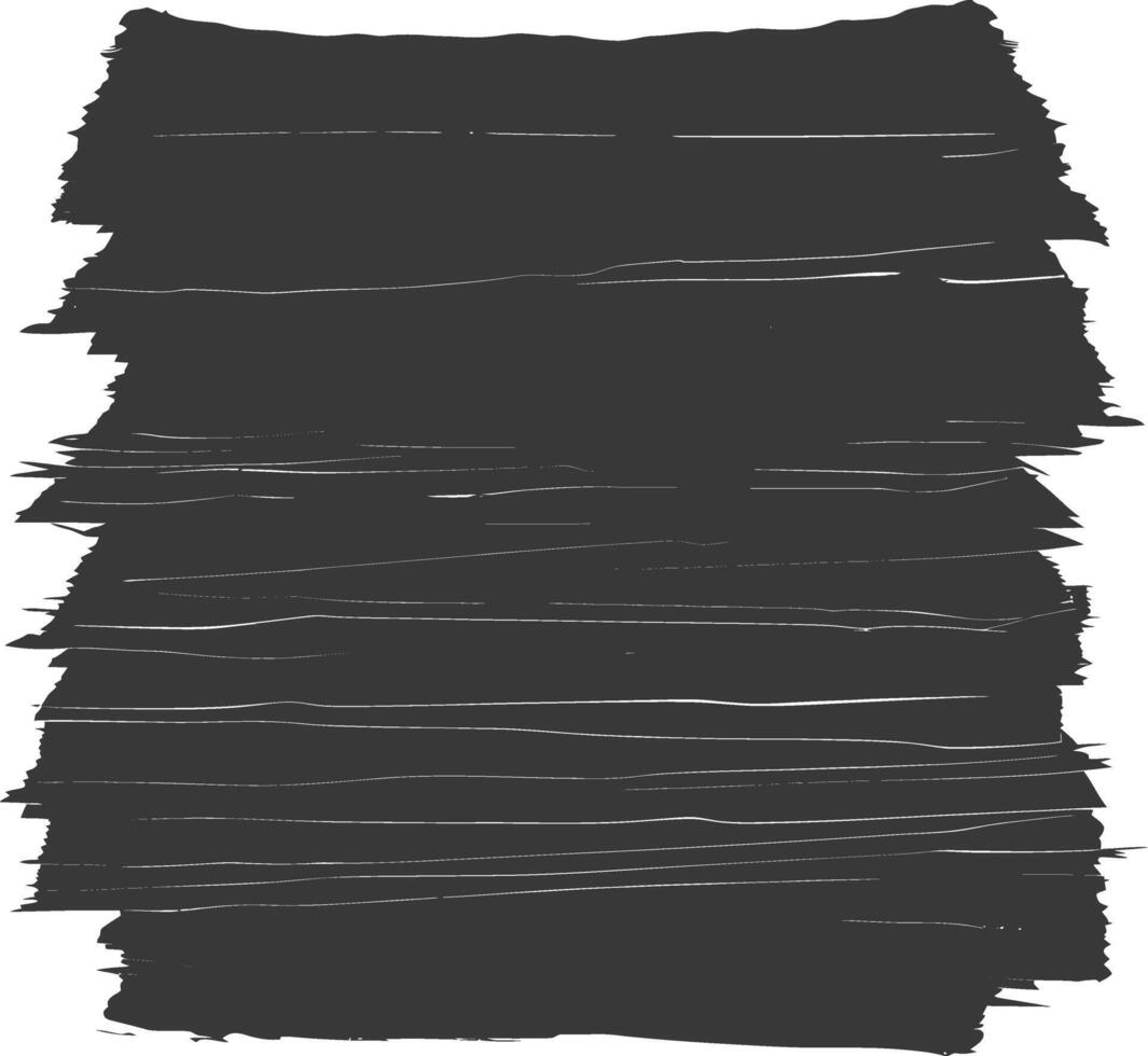 Black and White Abstract Brush Stroke vector