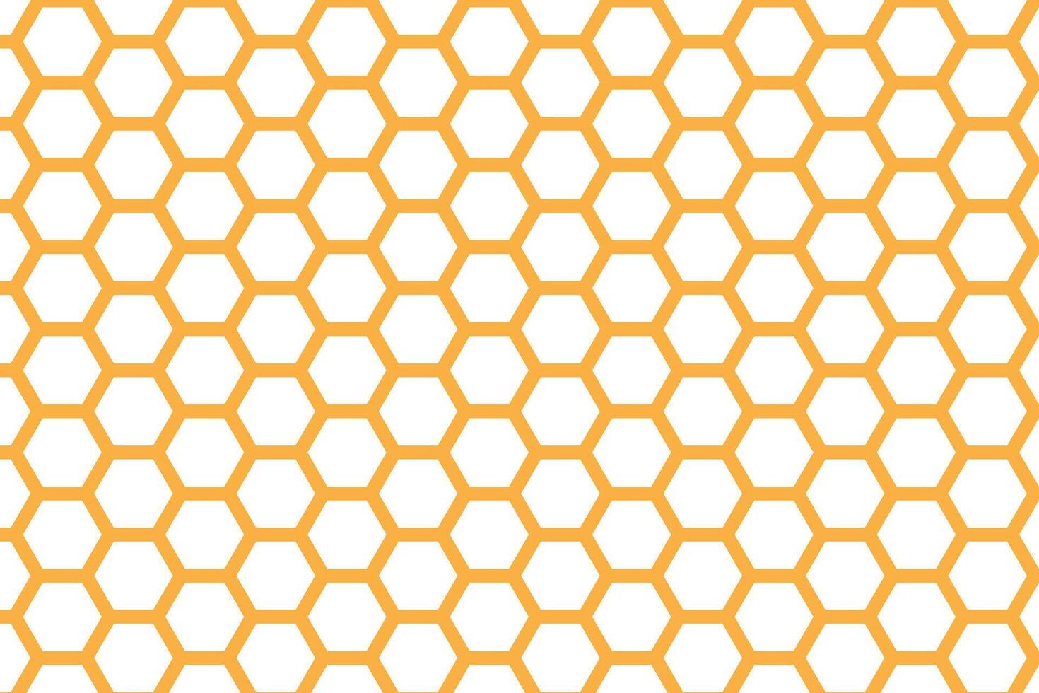 Golden hexagon pattern . Honeycomb pattern . Hexagon background . Hexagon wallpaper . illustration vector
