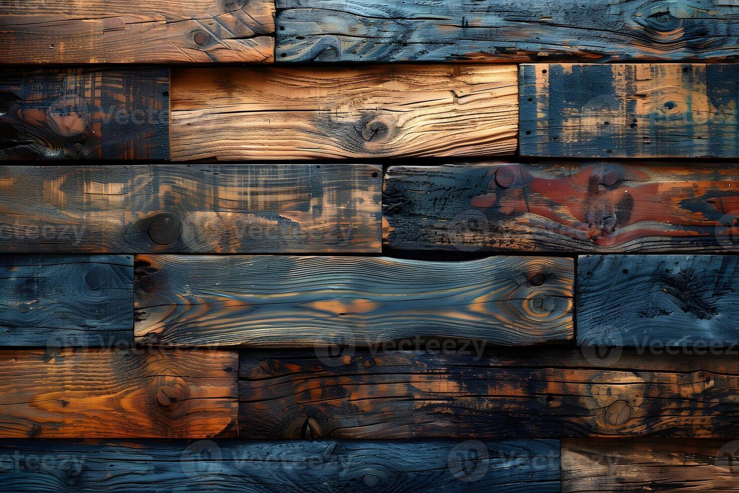 Rustic Wooden Plank Texture for Interior Design and Background Art Projects photo