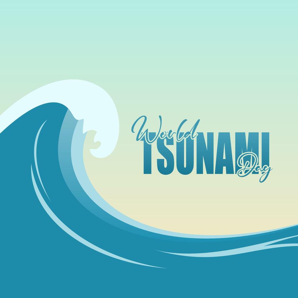 Encourage communities to adopt preparedness measures to reduce tsunami impacts vector