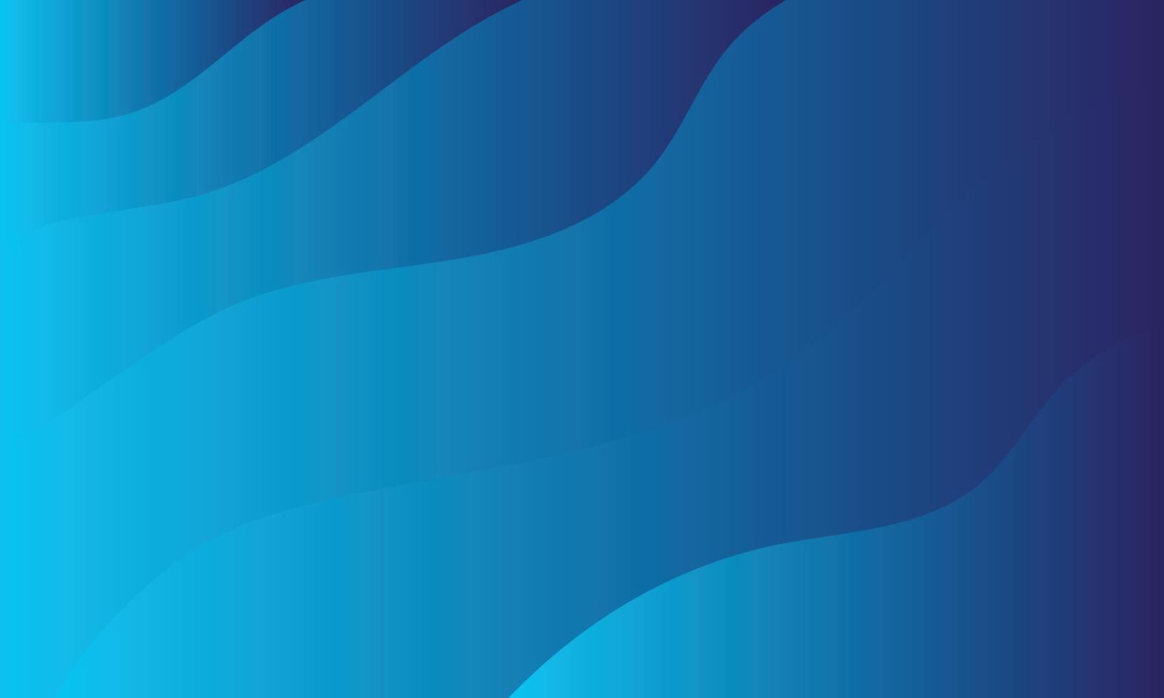 Blue abstract background with wavy lines.illustration for your design vector