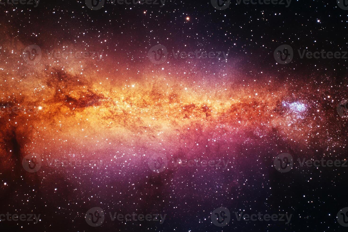 A Cosmic Swirl of Stars and Nebulae photo