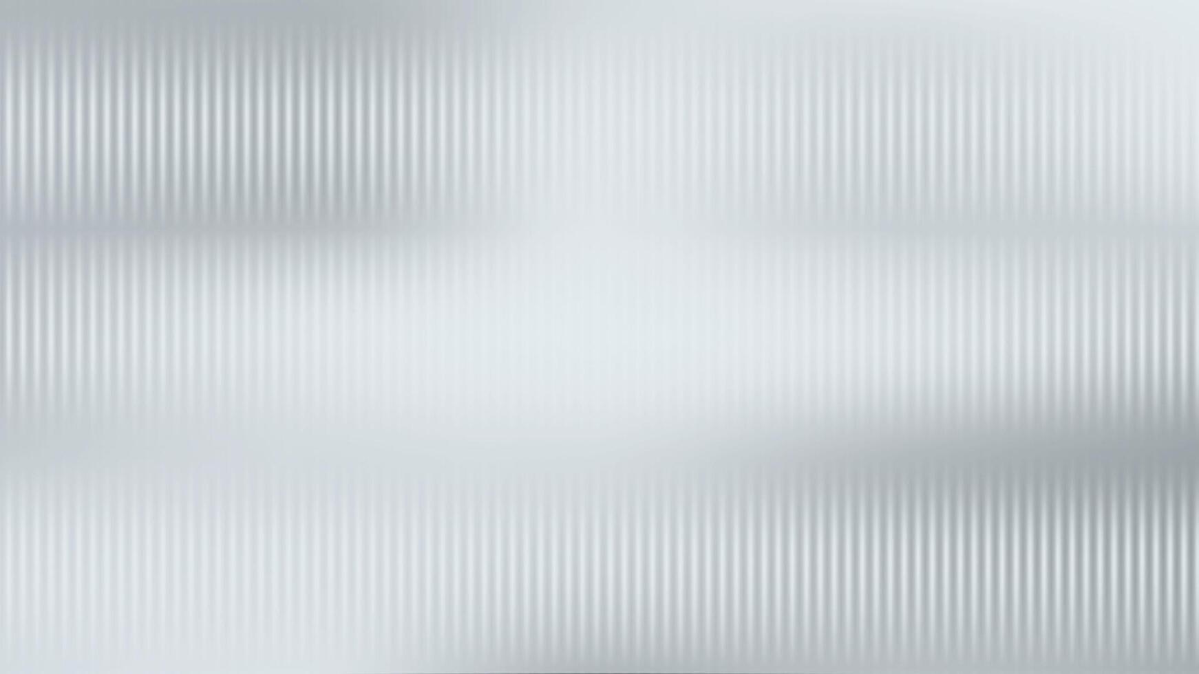Structured glass gradient subtle background with soft ribbed lines for modern and stylish web design, presentations and creative projects. illustration with fluted glass texture. vector