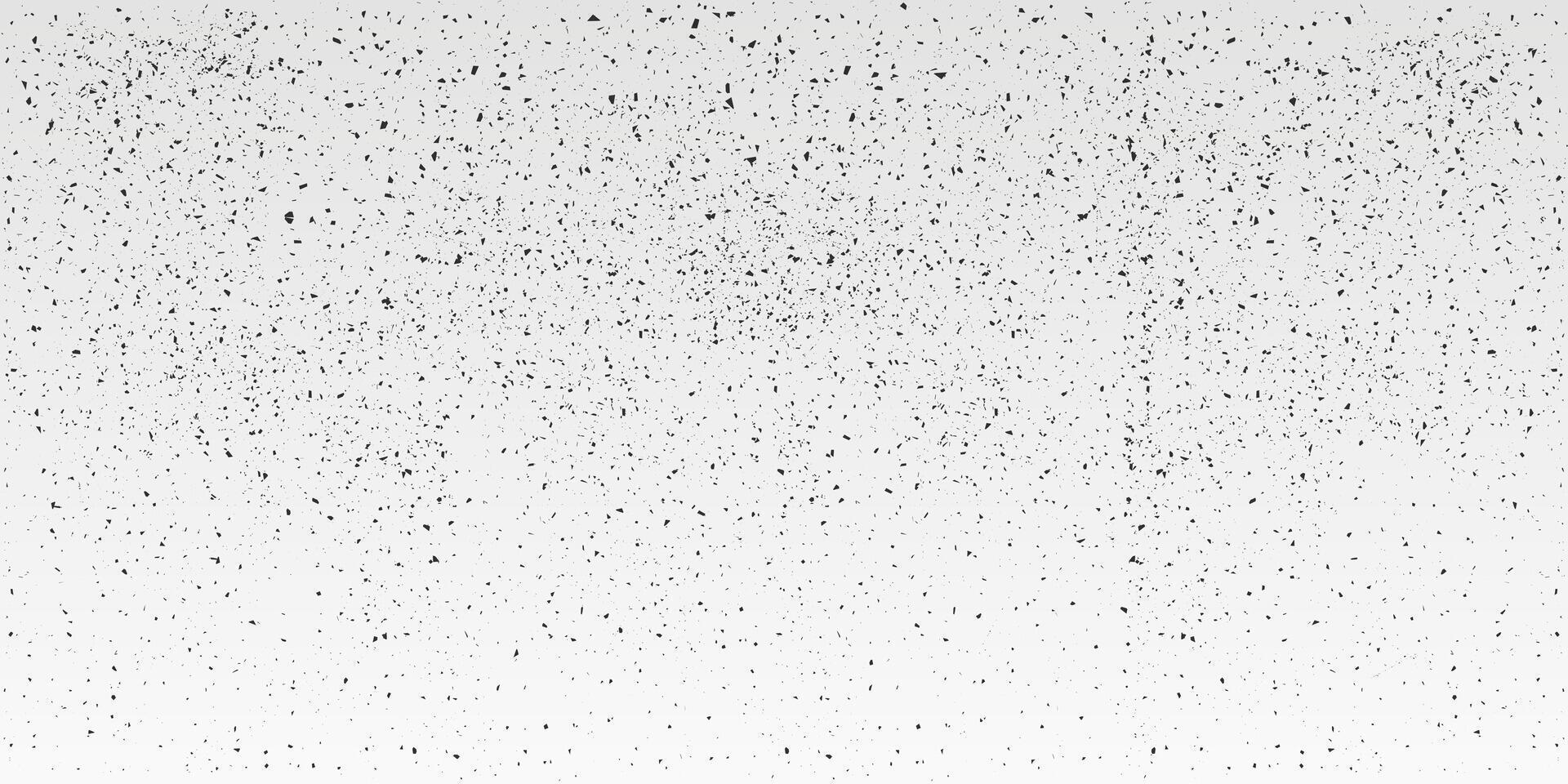 Grunge surface texture with noise, grain, dots. Abstract background with grungy gritty subtle black splatter, dust. Brush ink splatter effect. Overlay template. vector