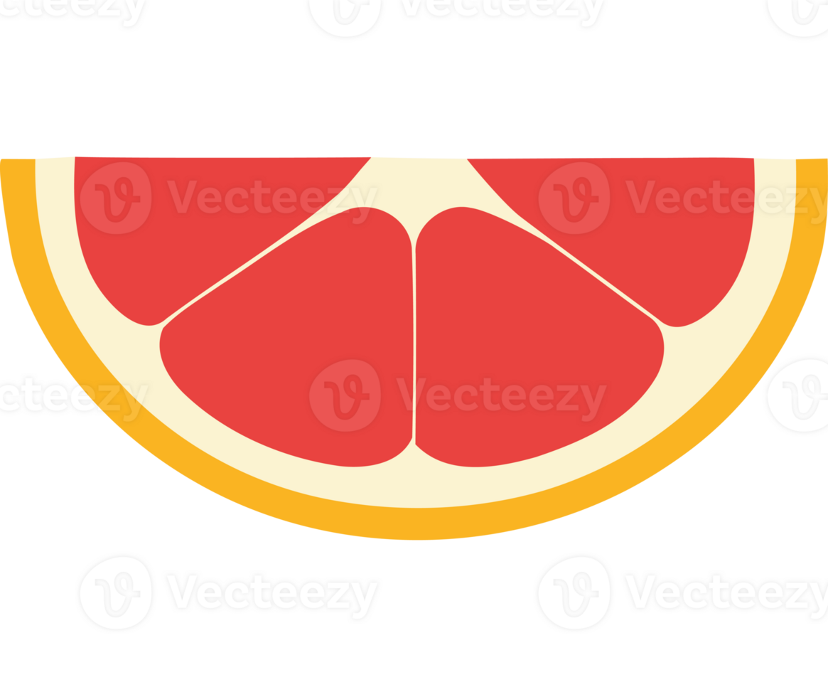 A slice of grapefruit icon png
