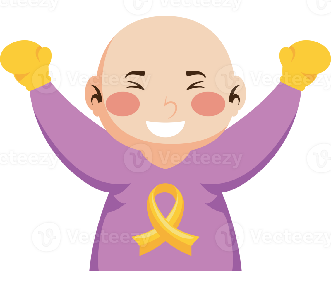 childhood cancer day festive png