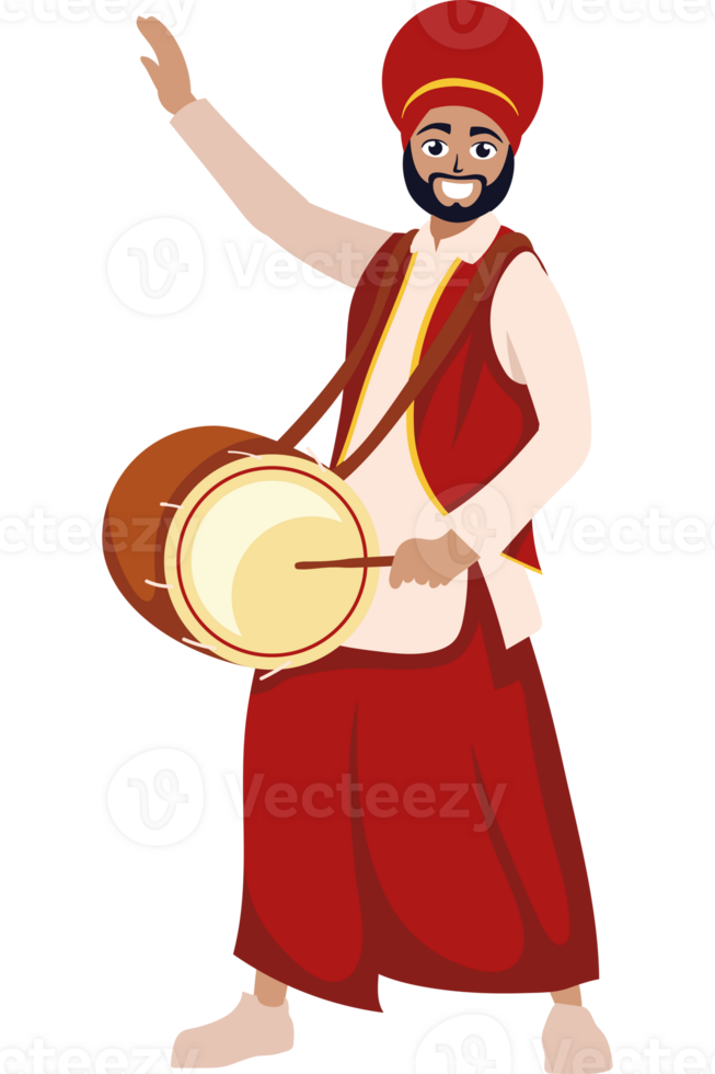 lohri indian man png