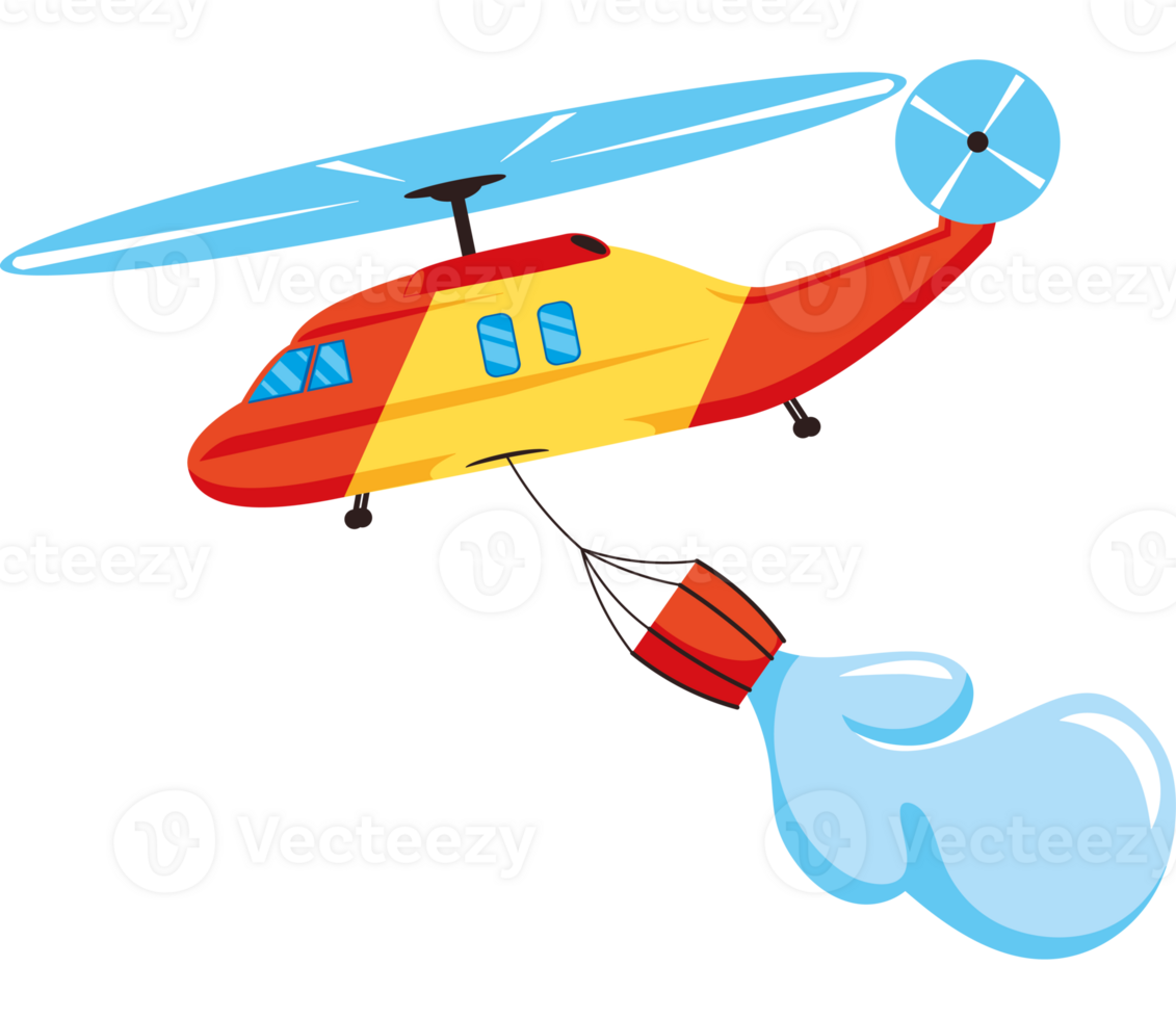 forest fires helicopter png