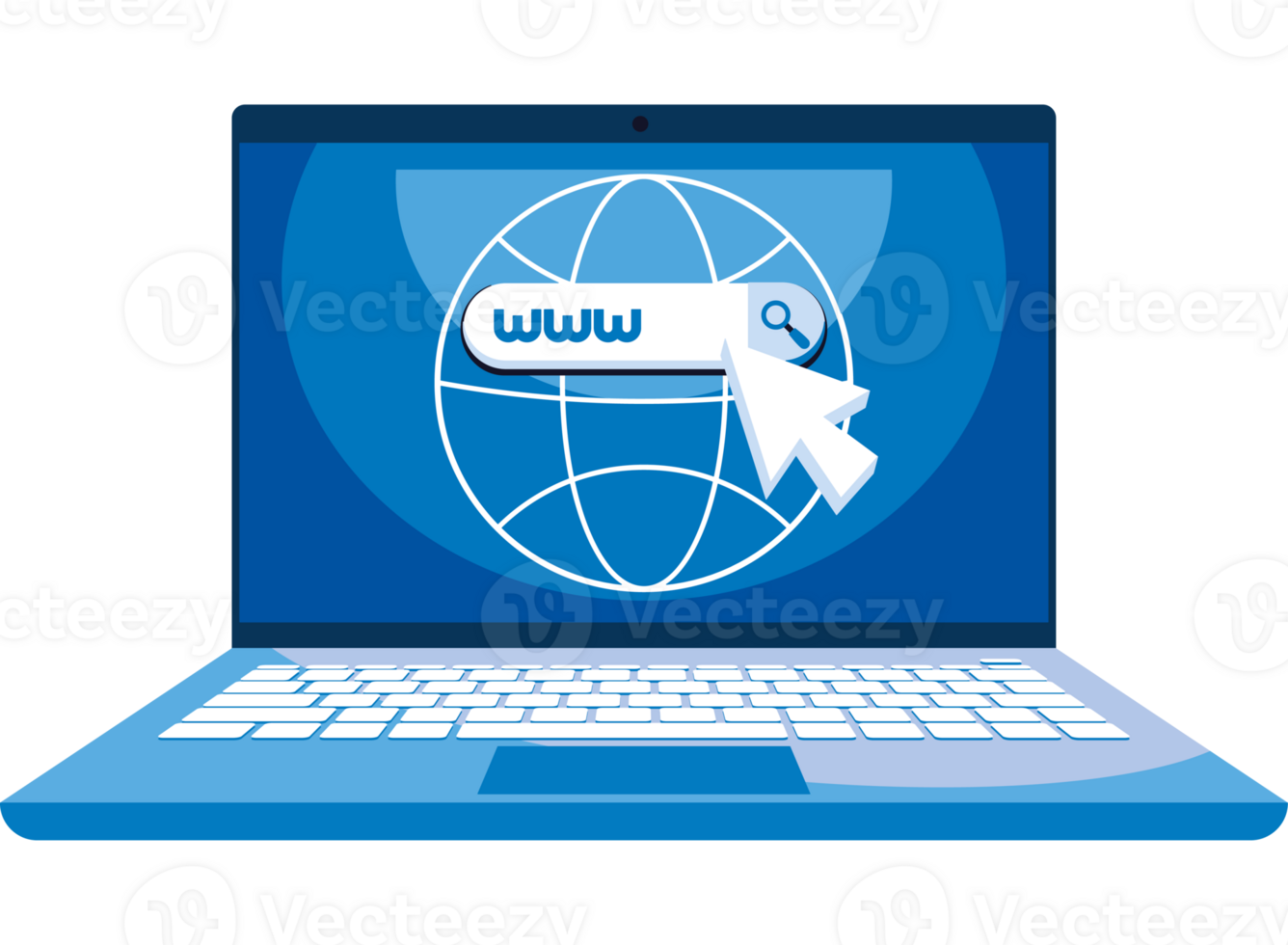 internet day laptop png