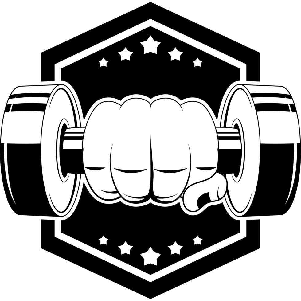 gym emblem design png