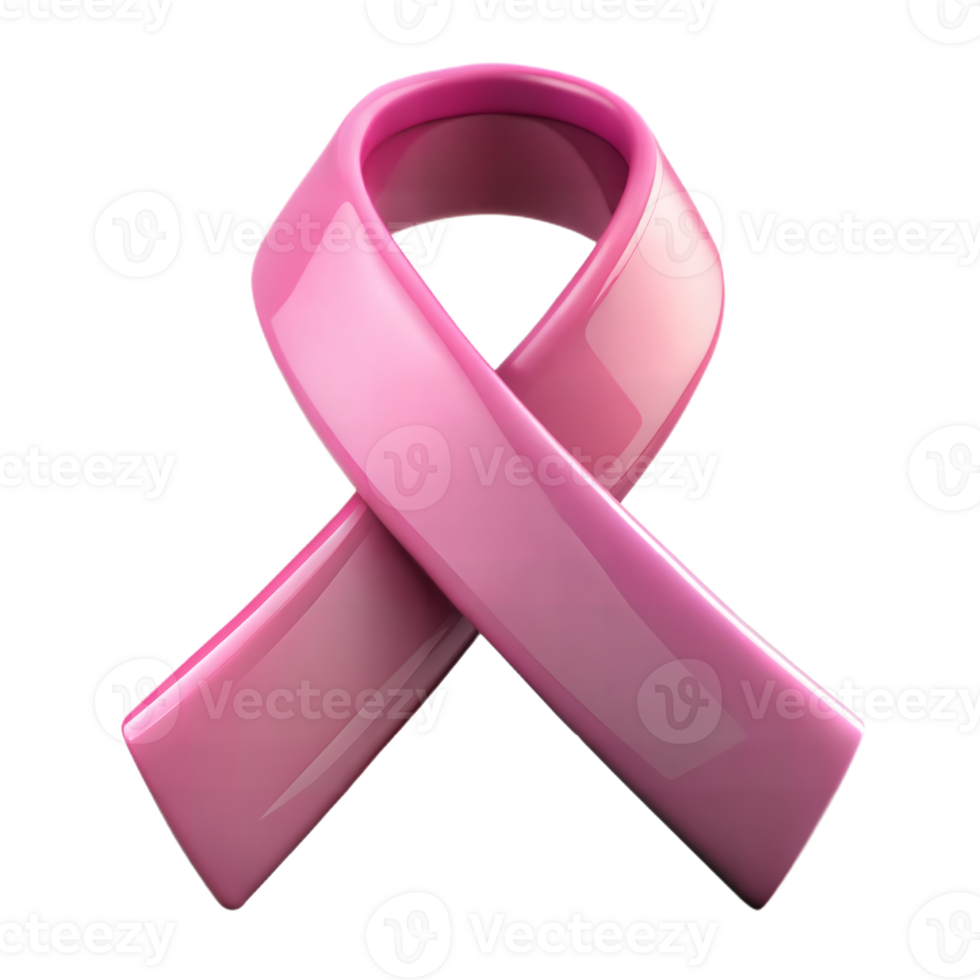 Pink Ribbon Symbol of Breast Cancer Awareness png