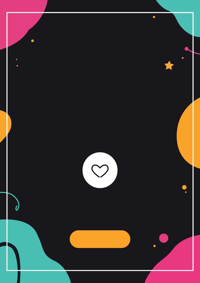 Free and cutomizable aesthetic background template vector