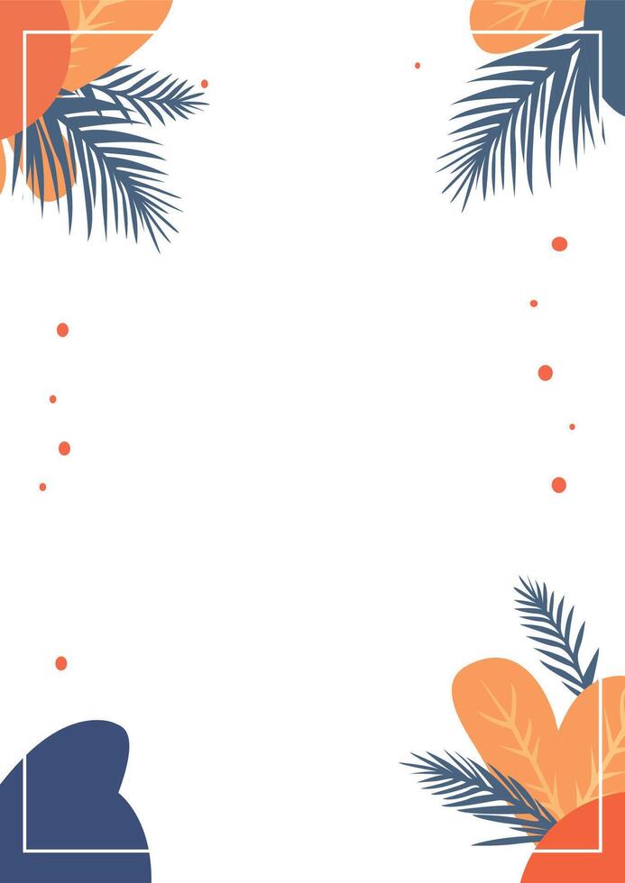 Free aesthetic background template vector