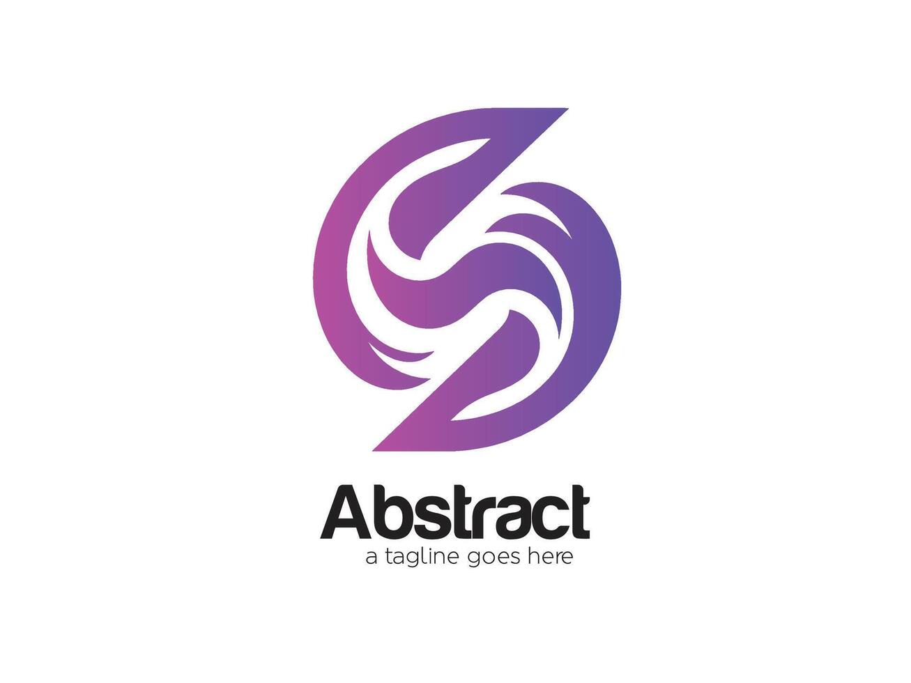 Abstract S Logo vector