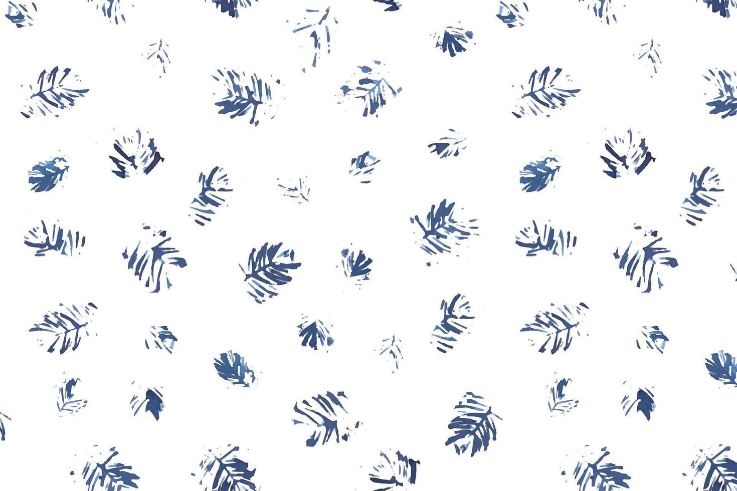 Seamless pattern of Pine spruce, new year tree natural branch, blue leaves, natural imprint of a spruce branch, botanical print. , seasonal wallpaper, textile fabric, texture, paper design vector