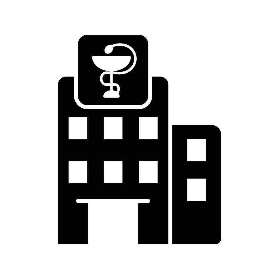 medical clinic icon vector