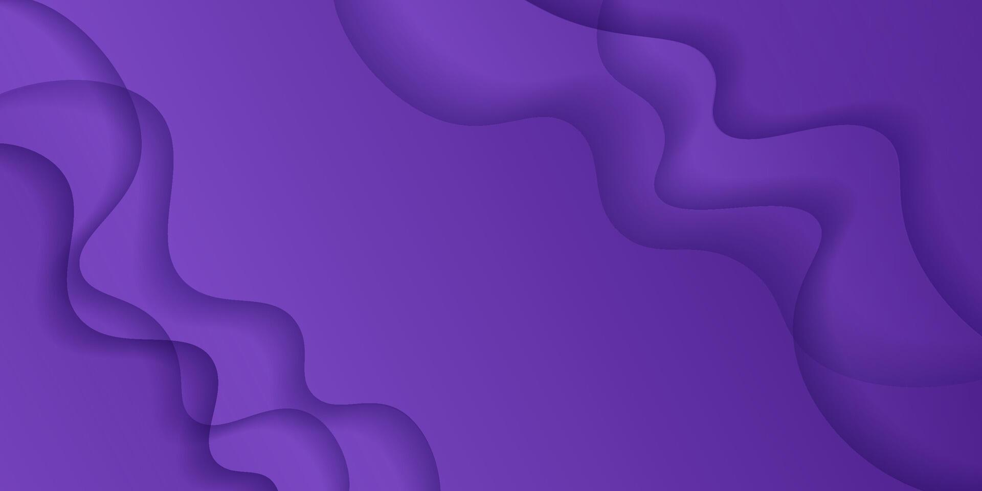 Abstract dark purple shadow wave background with simple shape elements. Full purple design in the background. Elegant concept. vector