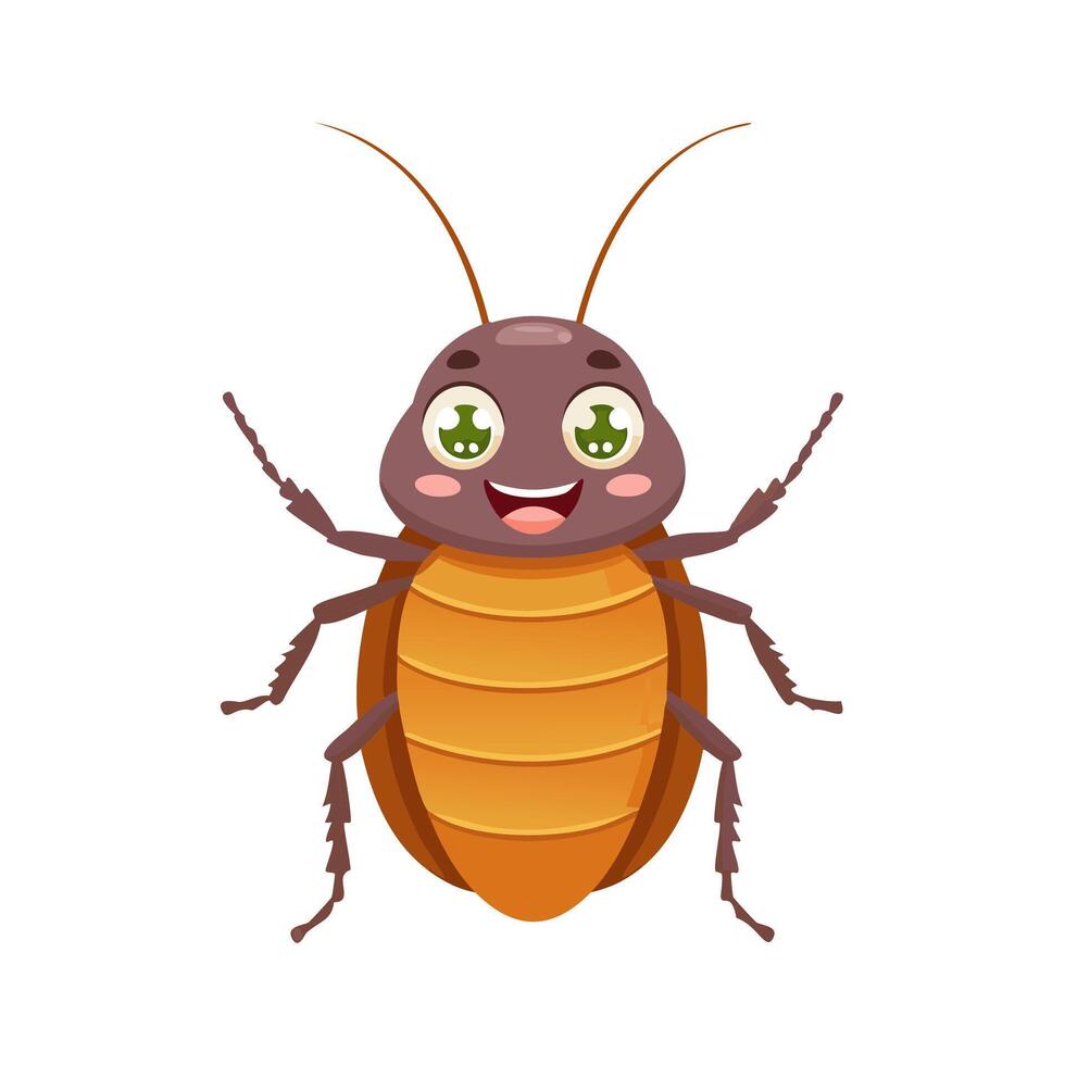 Cockroach Insect Bug Animal Animation Character Pest vector
