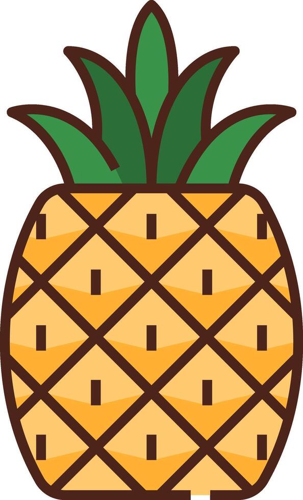 Pineapple clip art vector