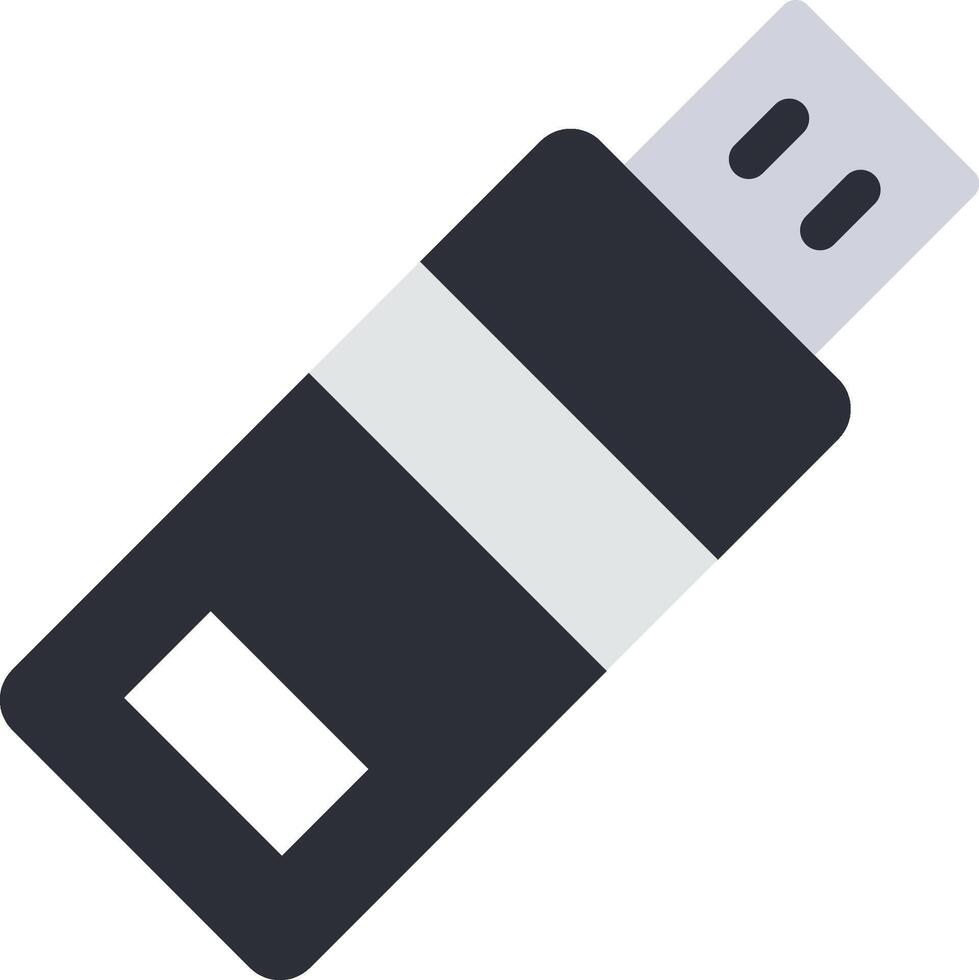 Usb drive icon vector