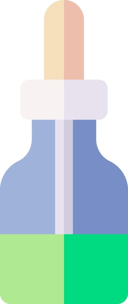 A bottle with a cap on it vector