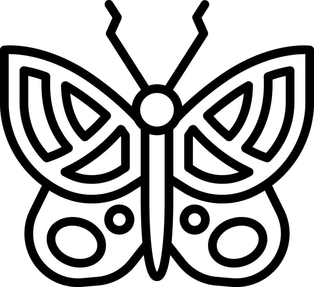 Butterfly coloring pages free printable vector