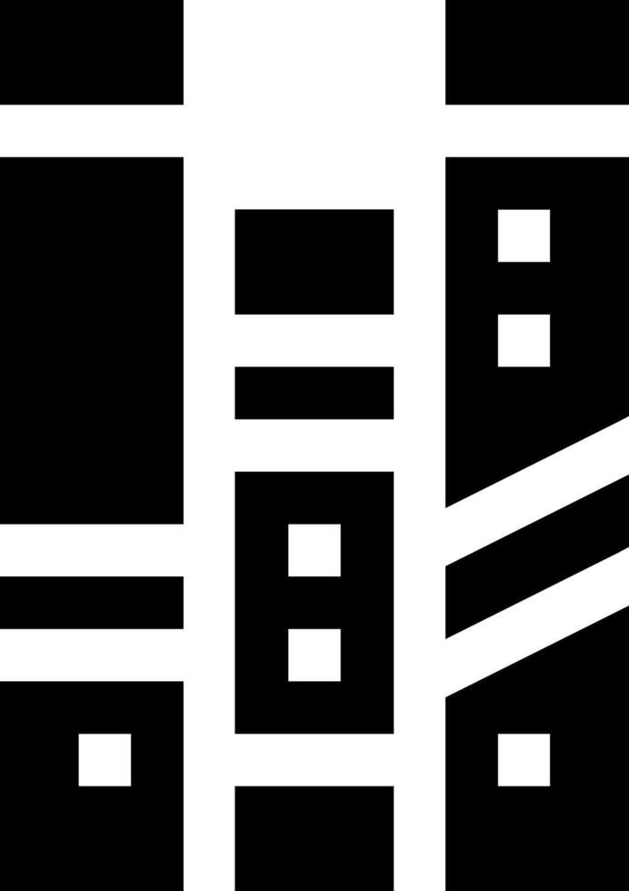 A black and white logo with a black and white image vector