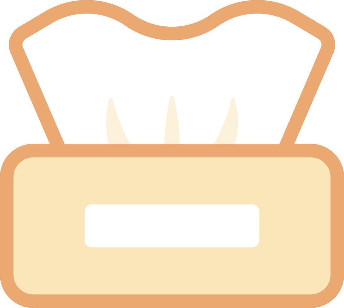 A box with a toothbrush in it vector