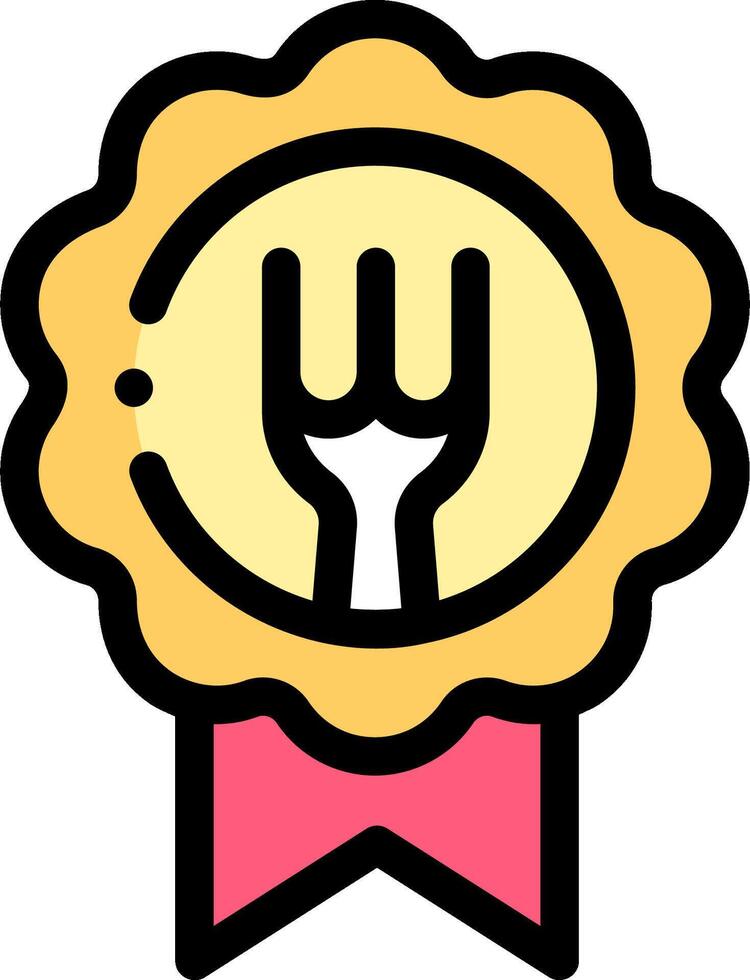A fork and spoon icon on a white background vector