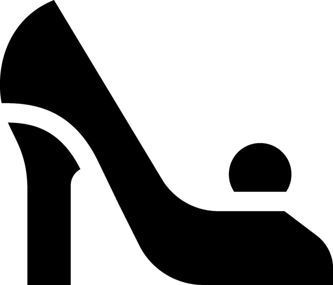 High heel shoe clipart vector