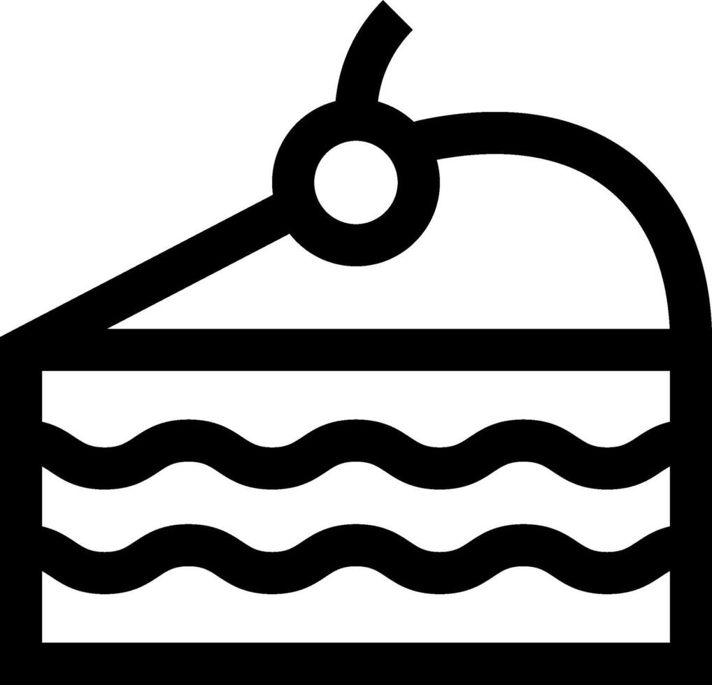 Cake icon illustration vector