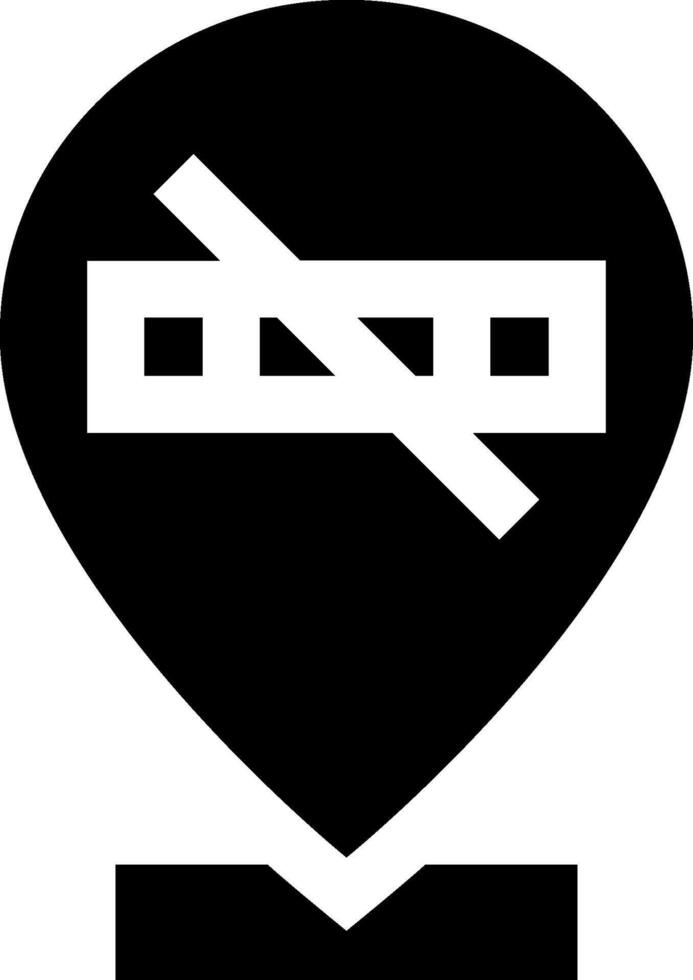 No parking sign vector