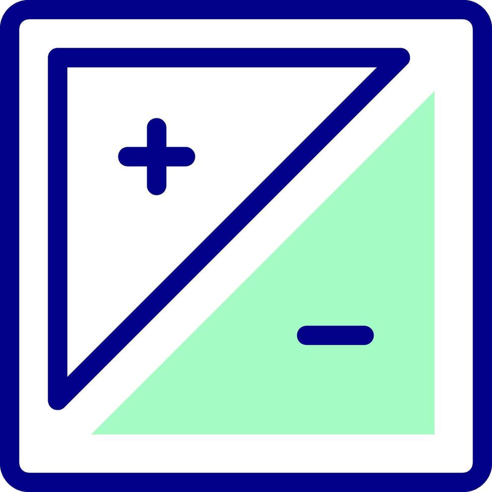A square with a plus sign on it vector