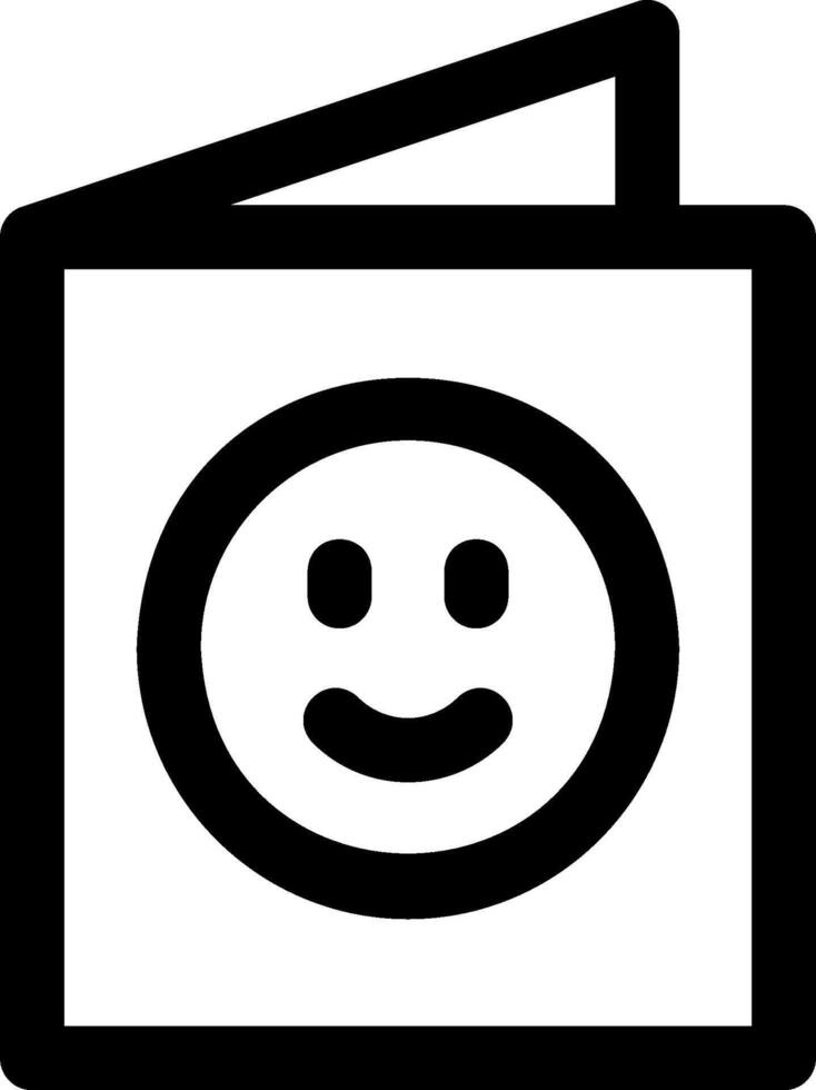A smiley face inside a wallet icon vector