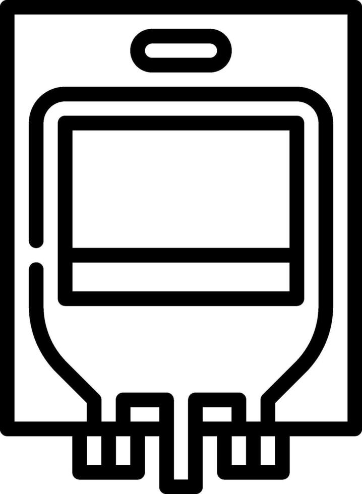 A black and white image of a computer monitor vector