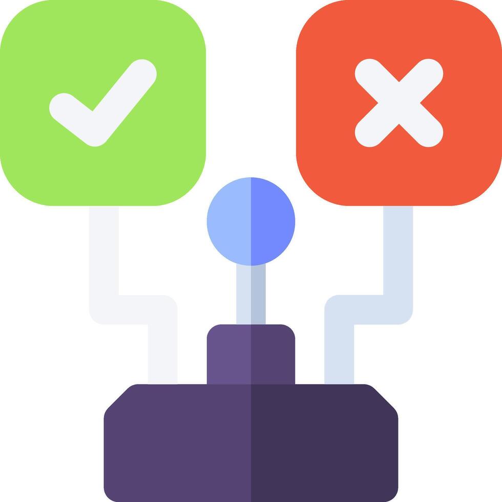 A button with two check marks on it vector