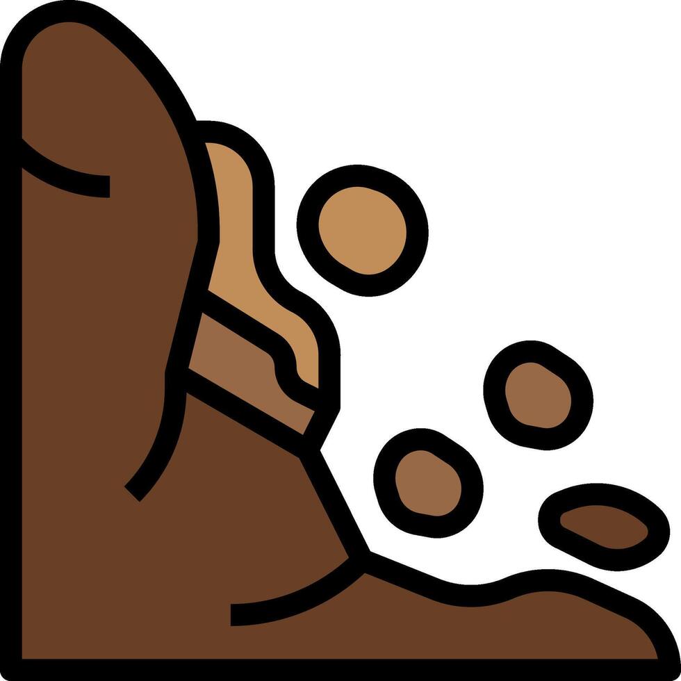A cartoon boot with dirt on it vector