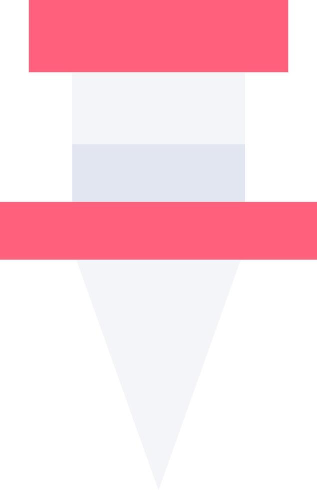 A red and white arrow pointing to the left vector