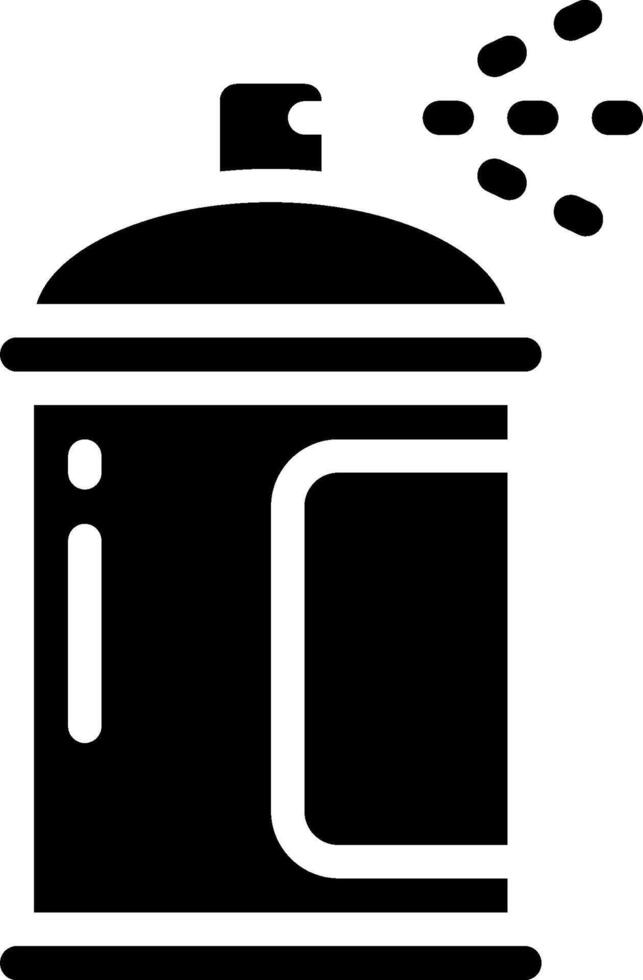 A black and white icon of a pot with a lid vector
